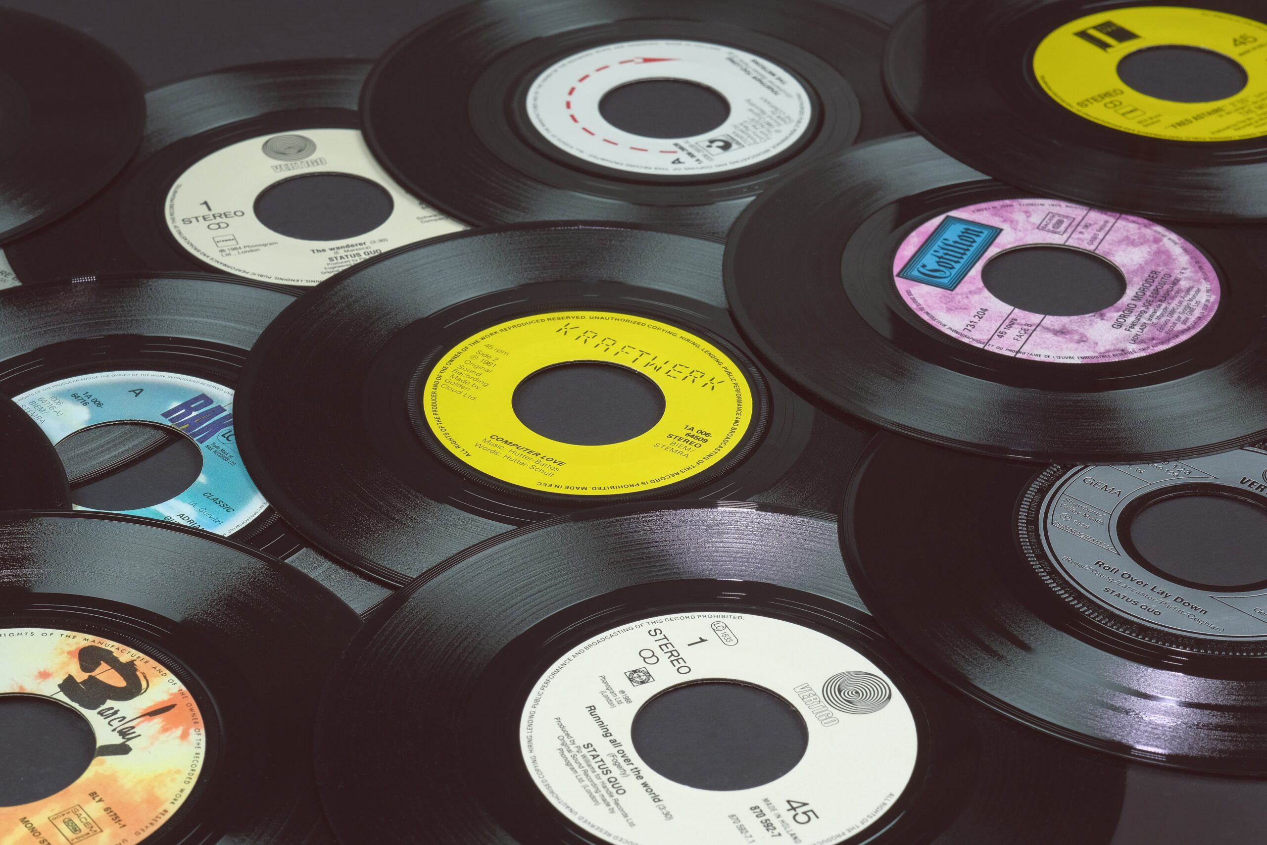collecting popular 45 records